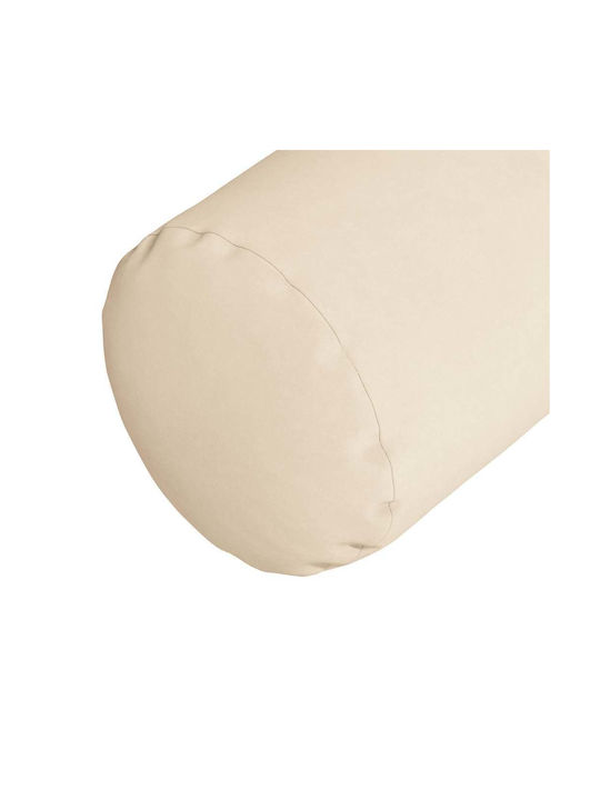 vidaXL Sofa-Kissen Beige 2Stück 40x15cm.