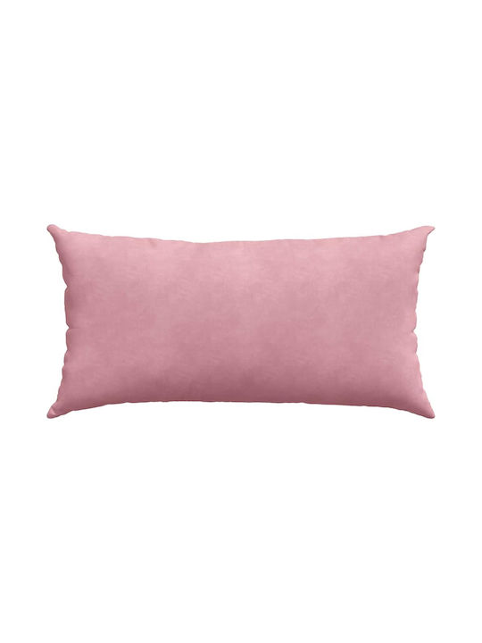 vidaXL Sofa-Kissen aus Samt Rosa 40x80cm
