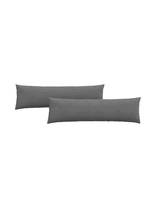 vidaXL Μαξιλάρι Καναπέ Γκρι 40x145εκ.