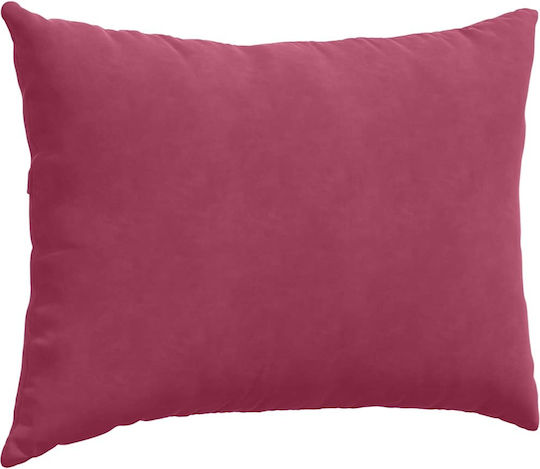 vidaXL Velvet Red Sofa Cushion 50x70cm