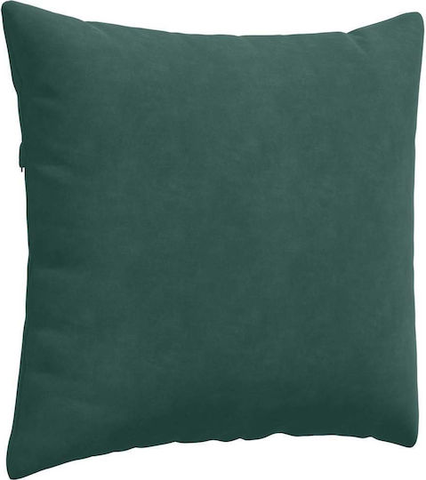 vidaXL Velvet Dark Green Sofa Cushion 45x45cm