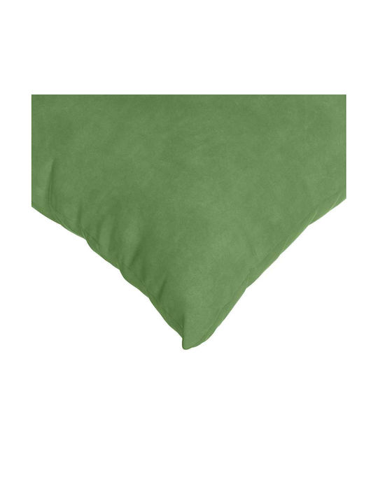 vidaXL Velvet Sofa Cushion Light Green 30x50cm