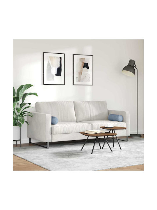 vidaXL Sofa Cushion from Velvet Blue 2pcs 40x15cm.
