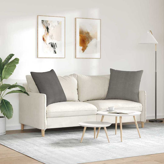 vidaXL Perna Deschisă Gri 2 Bucăți 60x60 cm