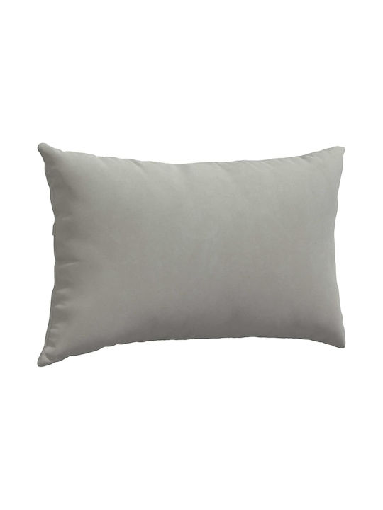 vidaXL Sofa-Kissen Light Gray 2Stück 30x50cm.