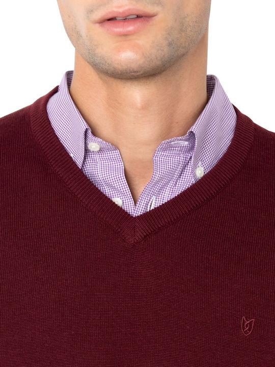Burgundische Herrenbluse