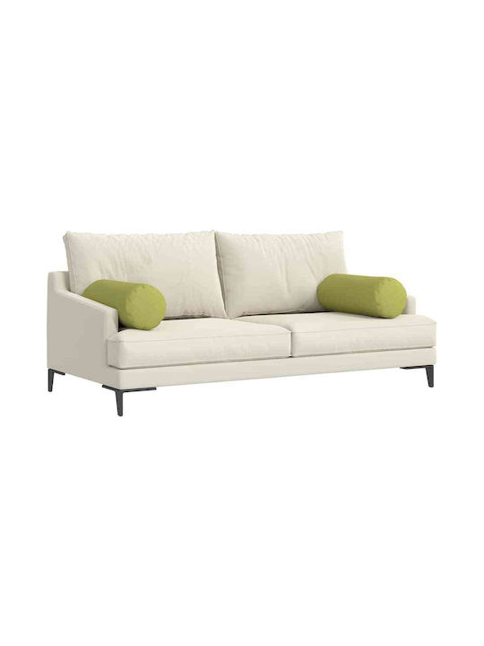vidaXL Perna de canapea Light Green 2buc 70x25cm.