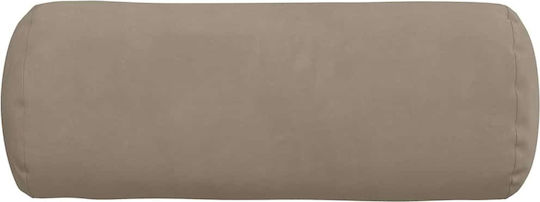 vidaXL Sofa-Kissen Taupe 2Stück 40x15cm.