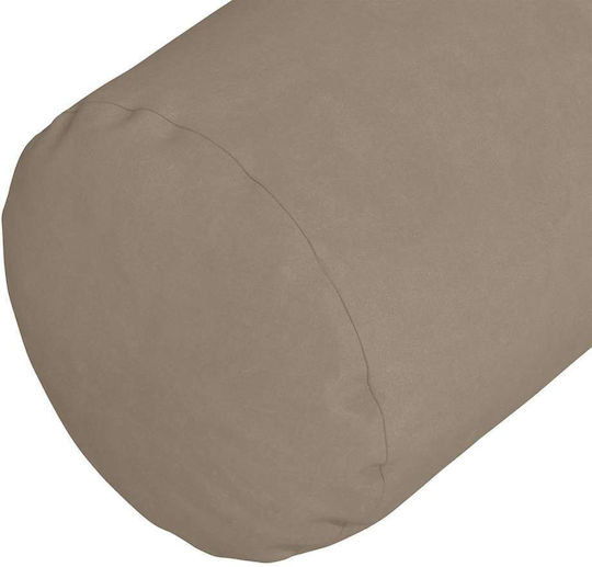 vidaXL Sofa-Kissen Taupe 2Stück 40x15cm.