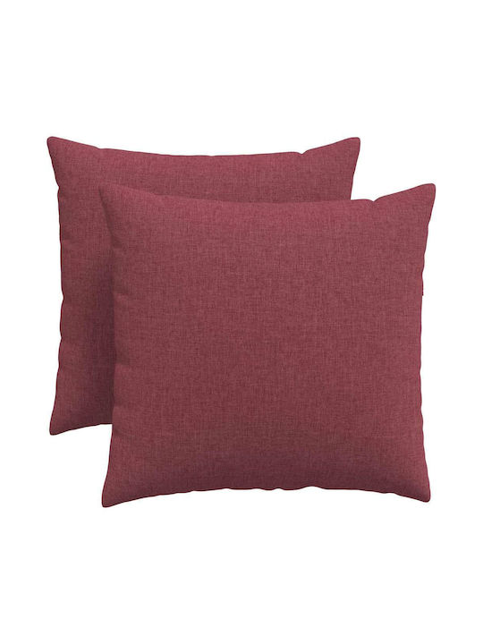 vidaXL Sofa-Kissen Rote 50x50cm