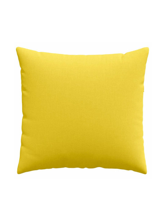 vidaXL Sofa Cushion Yellow 50x50cm