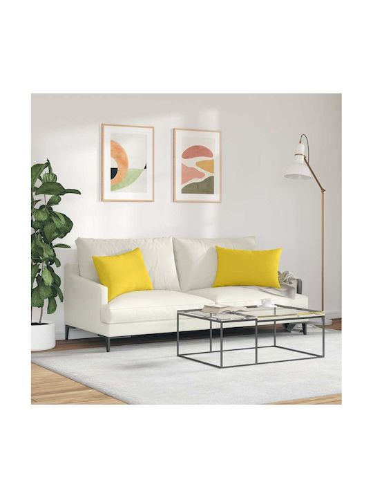 vidaXL Sofa Cushion Soft Yellow 40x60cm