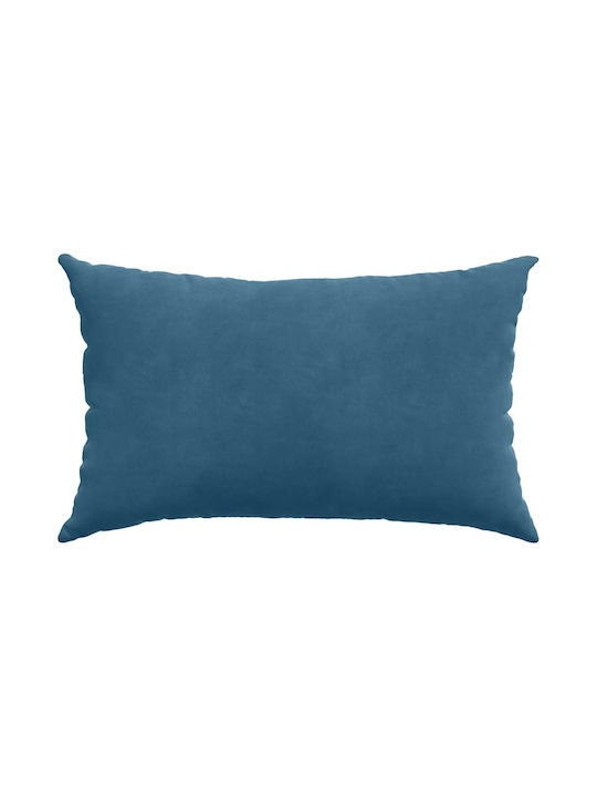 vidaXL Sofa-Kissen aus Samt Blau 30x50cm