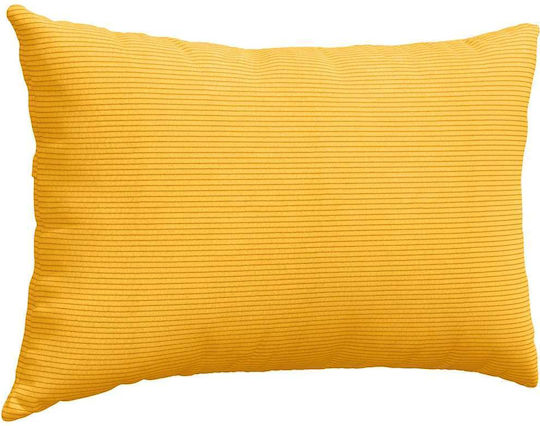 vidaXL Velvet Sofa Cushion Soft Yellow 40x60cm