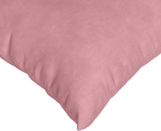 vidaXL Velvet Pink Sofa Cushion 60x60cm