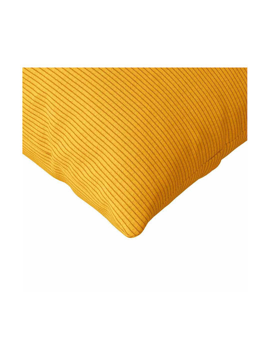 vidaXL Velvet Soft Yellow Sofa Cushion 40x120cm