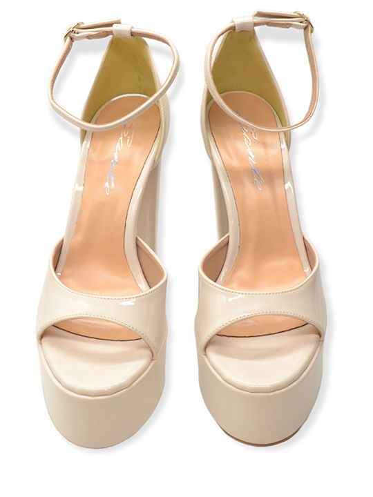 Sandals from Patent Leather Off White