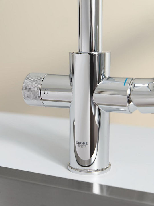 Grohe Μπαταρία Κουζίνας Πάγκου Μπλε Grohe Μπαταρία Κουζίνας Πάγκου Μπλε