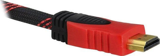 LTC Audio HDMI 1.4 High Speed 1080p 120Hz Cable HDMI male - HDMI male 10m Κόκκινο