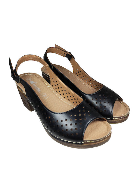Sandalen Anatomisch Schwarz