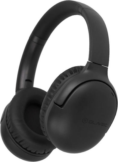 Blavec BO-12 Wireless / Wired Over Ear Headphones with 120 hours of Operation Black