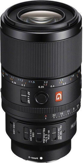 Sony Full Frame Camera Lens FE 100mm f/2.8 Macro GM OSS Macro for Sony FE Mount Black