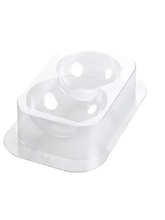 Silikomart 3D Snowman, Mr Snow by Raul Bernal Formă de Patiserie Plastic 3x3buc 1buc