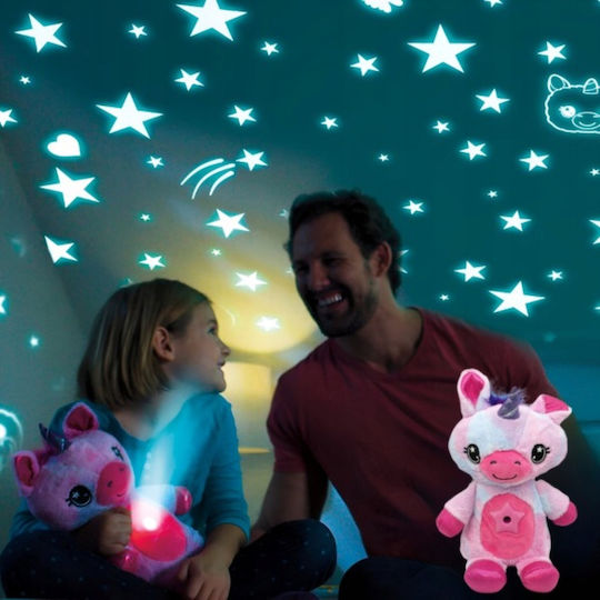 H&S Collection LED Kinderprojektorlampe mit Sternenprojektion