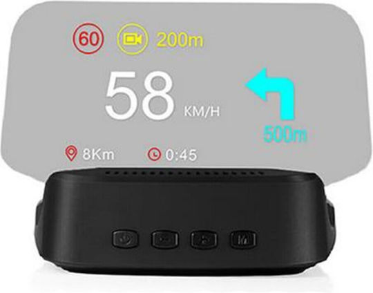 Pyramid Instrument digital Head Up Display, OBD2, Contor RPM, Temperatura apei și Turometru Pentru mașină pentru montare pe Tabloul de bord