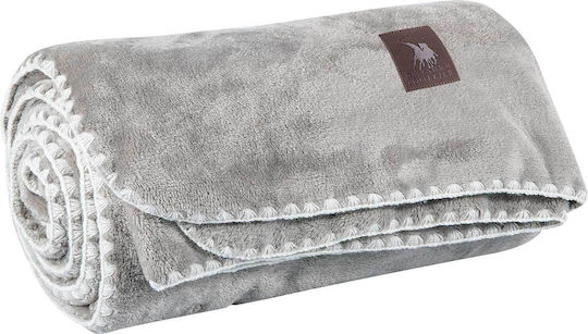 Das Home 4439 Κουβέρτα Fleece Καναπέ 130x170εκ. Grey