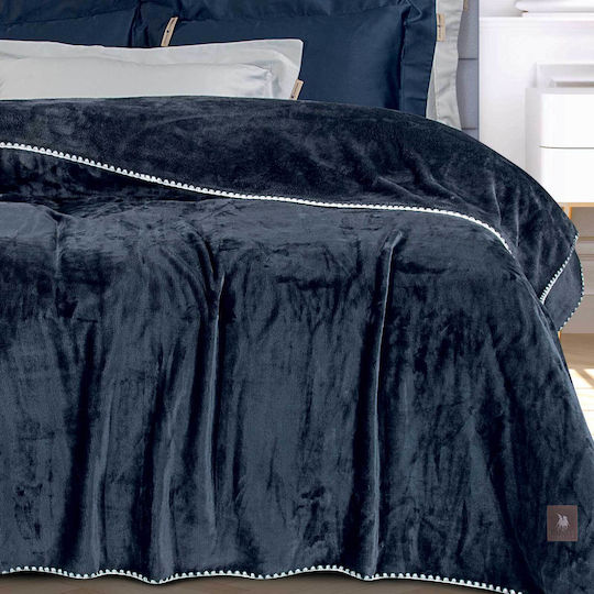 Das Home 4442 Υπέρδιπλη 220x240εκ. Royal Blue