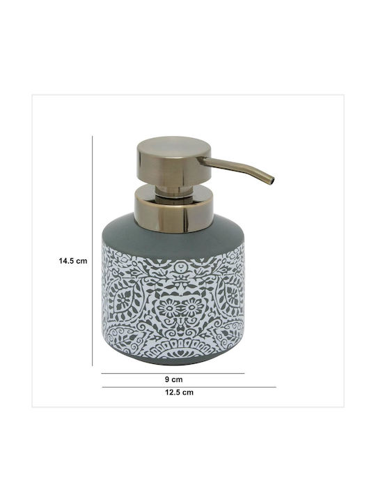 5Five Dispenser Kitchen Ceramic Gray 300ml