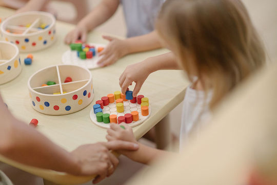 Plan Toys Εκπαιδευτικό Παιχνίδι από Ξύλο