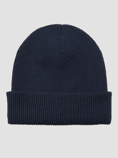 Beanie Ανδρικός Σκούφος Πλεκτός σε Navy Μπλε χρώμα