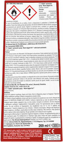 Glade Σετ Συσκευής Ψεκασμού με Άρωμα Κανέλα 269ml