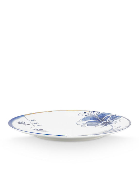 PiP Studio Plate Shallow made of Porcelain Blue 30cm