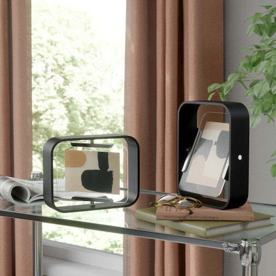 Umbra Wooden Photo Frame with Black Frame