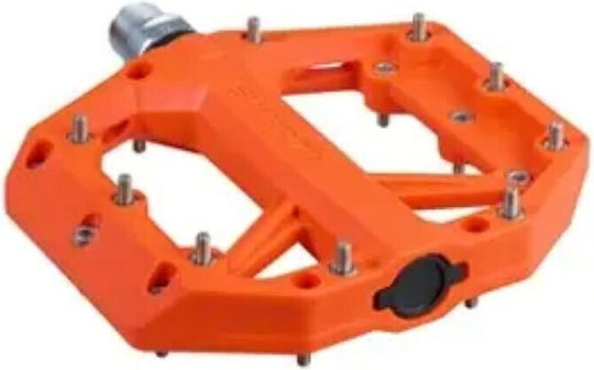 Shimano PD-GR400 Flat Bicycle Pedals Orange