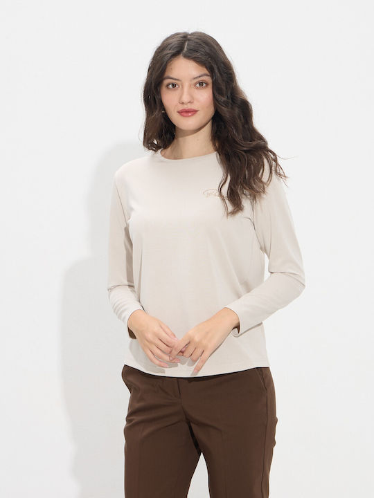 Women's Blouse Long Sleeve Ecru