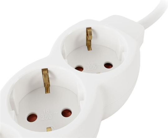 Entac Power Strip 3 Positions with Cable 1.5m