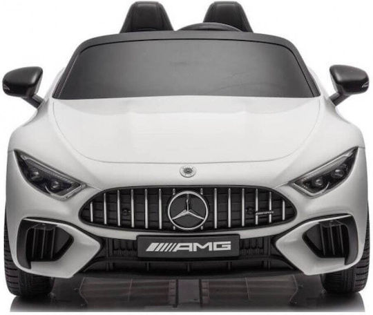 Mercedes AMG SL63 Doppelsitzer mit Fernbedienung Lizensiert 12 Volt Weiß MS001205-Weiß