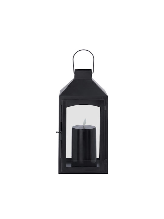 Butlers Tabletop Metallic Lantern Black 15cm