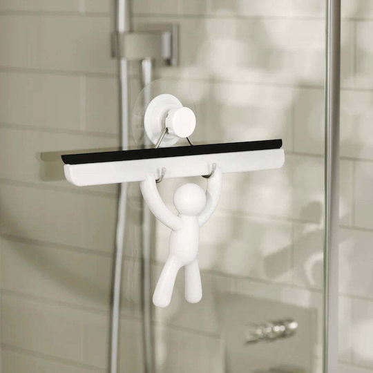 Umbra Buddy Καθαριστής Τζαμιών Αυτοκόλλητη Βάση White