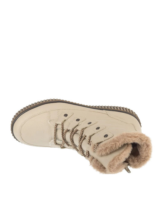 Women's Ankle Boots Beige