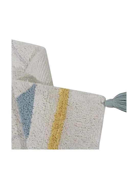Lorena Canals Azteca Χειροποίητο Παιδικό Χαλί Πολύχρωμο 120x160cm