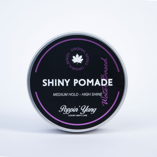 Poppin Yang Shiny Pomade με Έλαιο Πλατάνου για Μεσαίο Κράτημα & Λάμψη 230gr