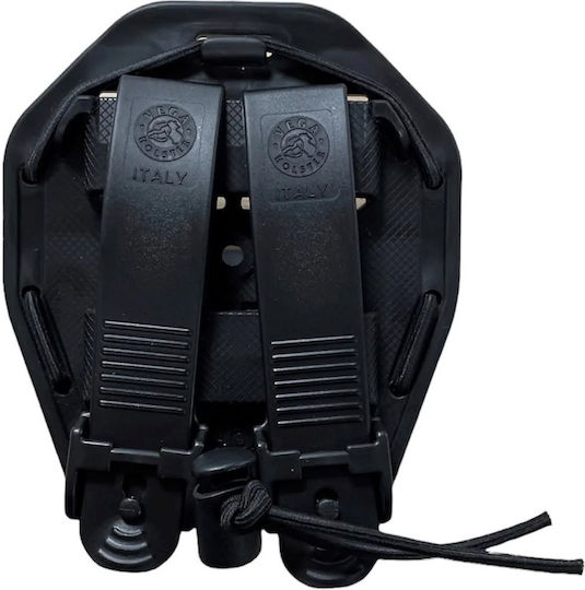 Vega Holster Polymer Open Handcuff Case Bungy Cord Compatible Molle Belt
