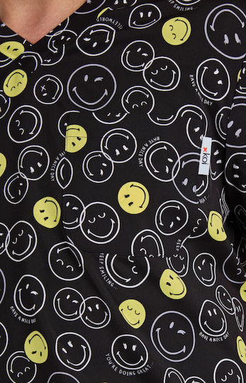 KOI USA Men's Multicolour Medical Blouse