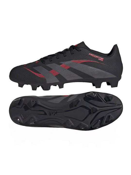 adidas Predator Club Pantofi de Fotbal cu crampoane Negre