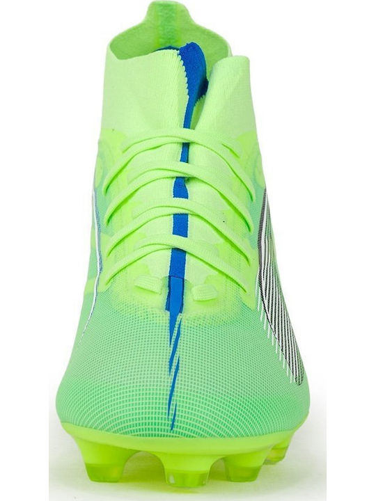PUMA Ultra 5 Match+ Pantofi de Fotbal cu crampoane Verzi